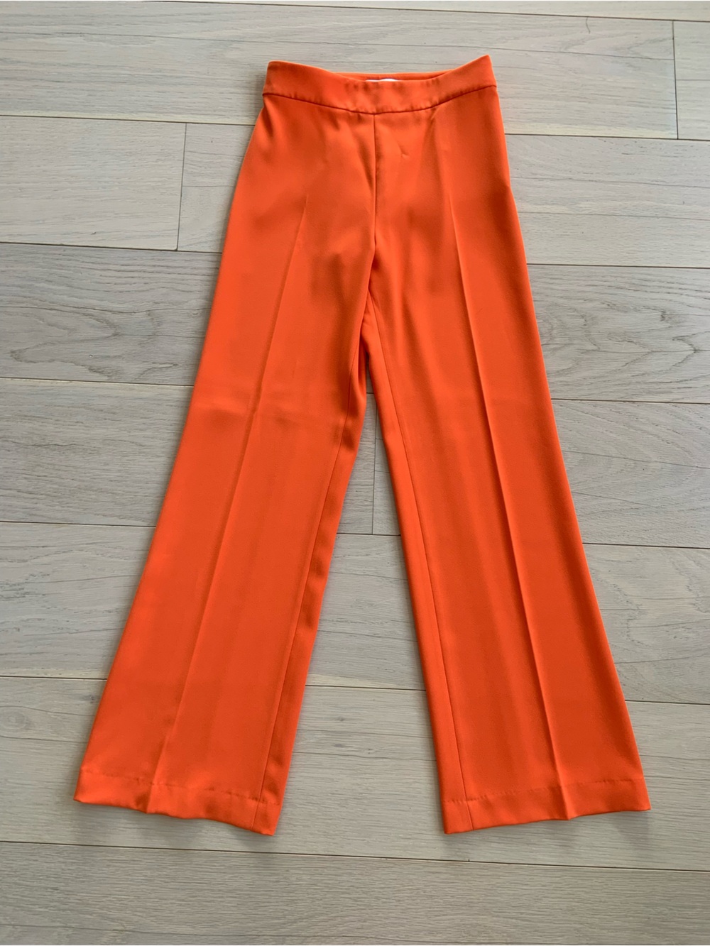 Zara orange dress pants